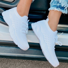 Damen Weiße Sneaker Turnschuhe