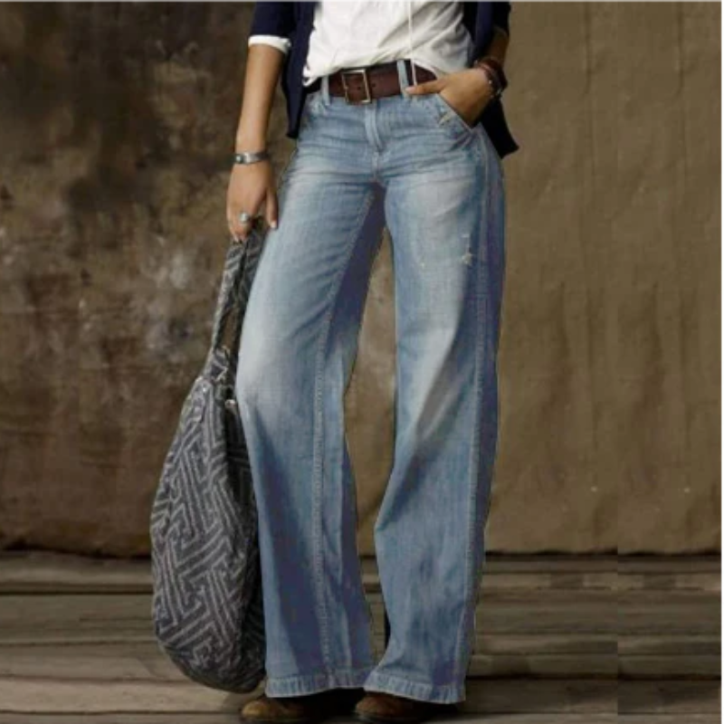 damen-weite-jeans-moderne