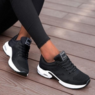 Fitness Sportschuhe Damen Schwarz