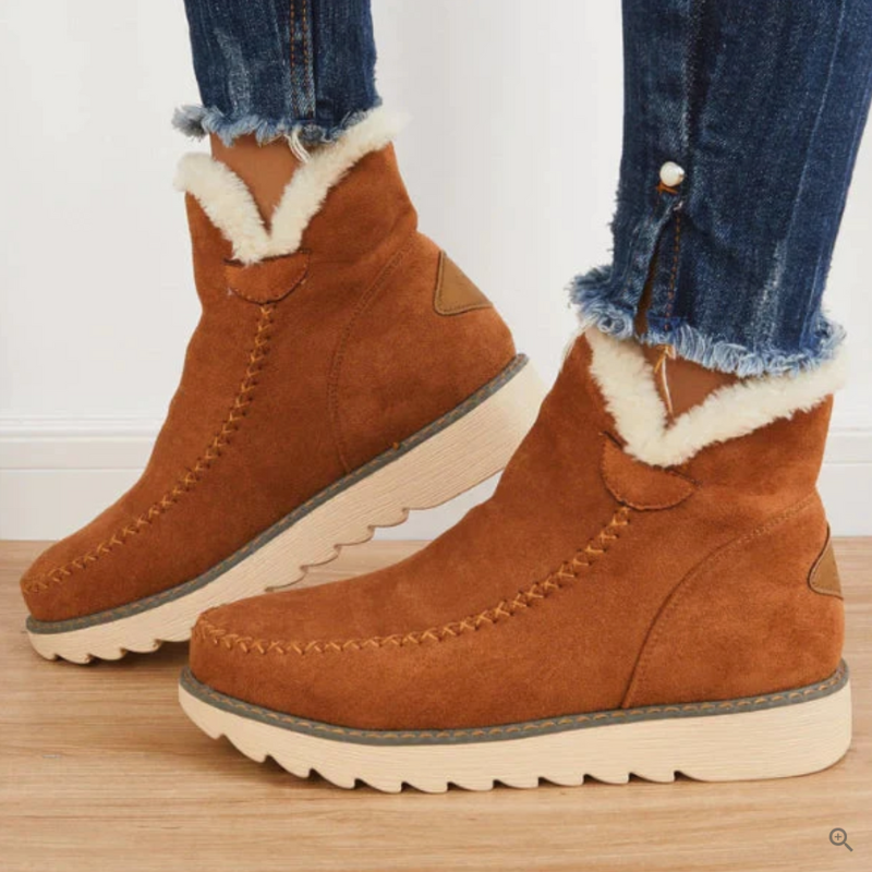 Damen Gefüttert Schneestiefel Warme