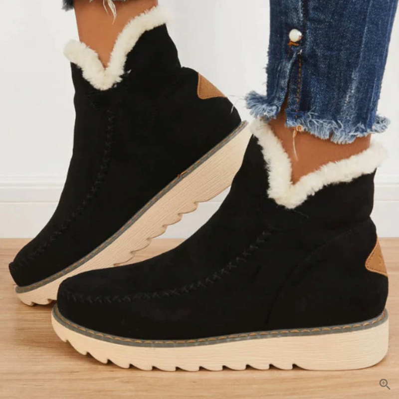 Damen Gefüttert Schneestiefel Warme