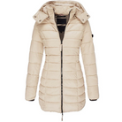 Grün Steppjacke Damen Daunenjacke Warme