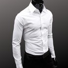 Langarm Business Poloshirt für Männer