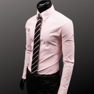 Langarm Business Poloshirt für Männer
