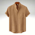 Button Down Kurzarm Hemd für Männer