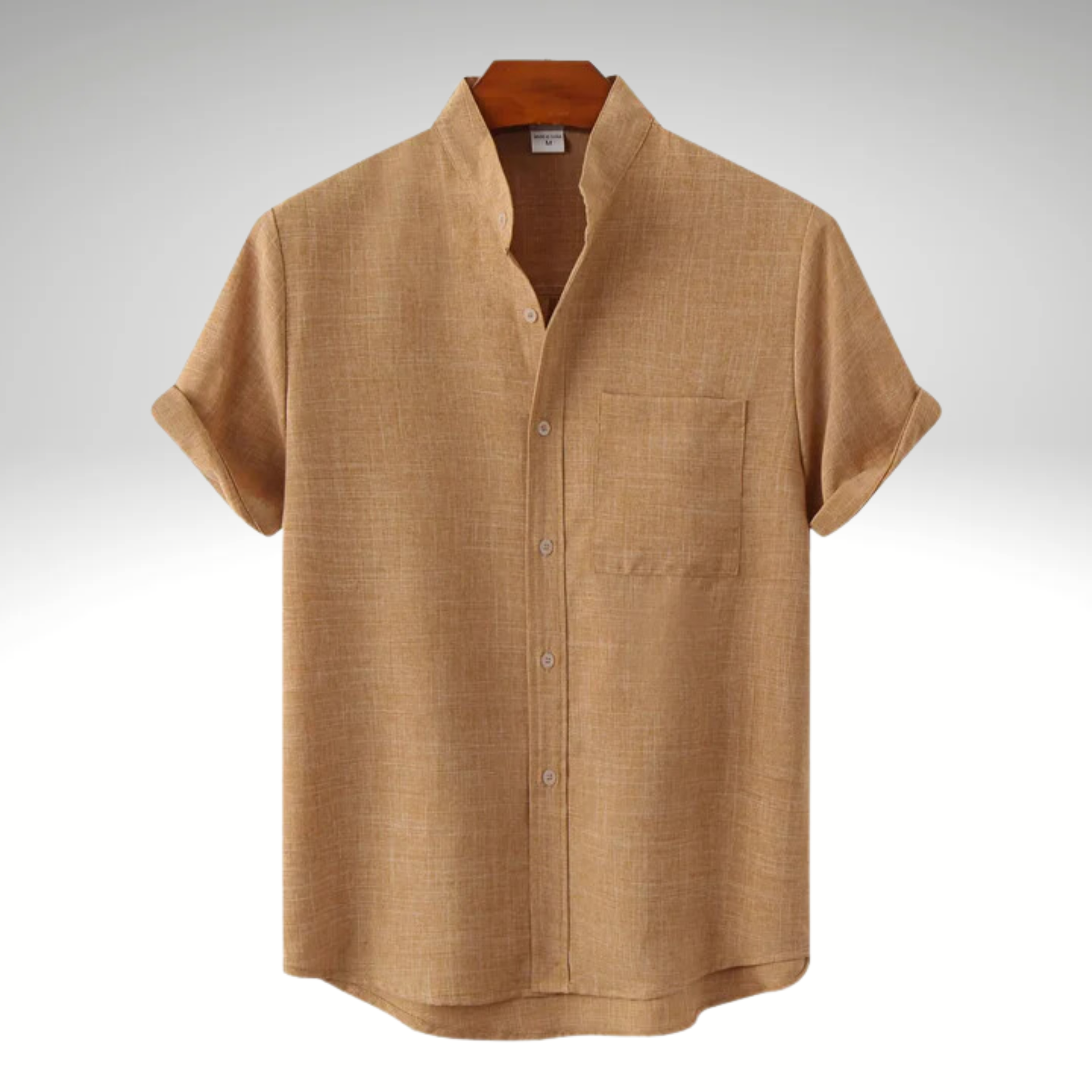 Button Down Kurzarm Hemd für Männer
