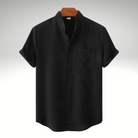Button Down Kurzarm Hemd für Männer