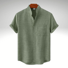 Button Down Kurzarm Hemd für Männer