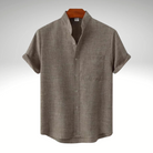 Button Down Kurzarm Hemd für Männer