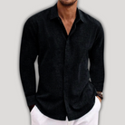 Button down Langarm Hemd für Männer