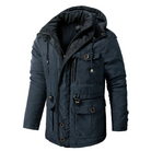 Herren Kapuze Winterjacke | Kurze