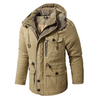 Herren Kapuze Winterjacke | Kurze