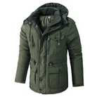 Herren Kapuze Winterjacke | Kurze