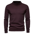 Kurzes Rollkragen-Sweatshirt für Männer
