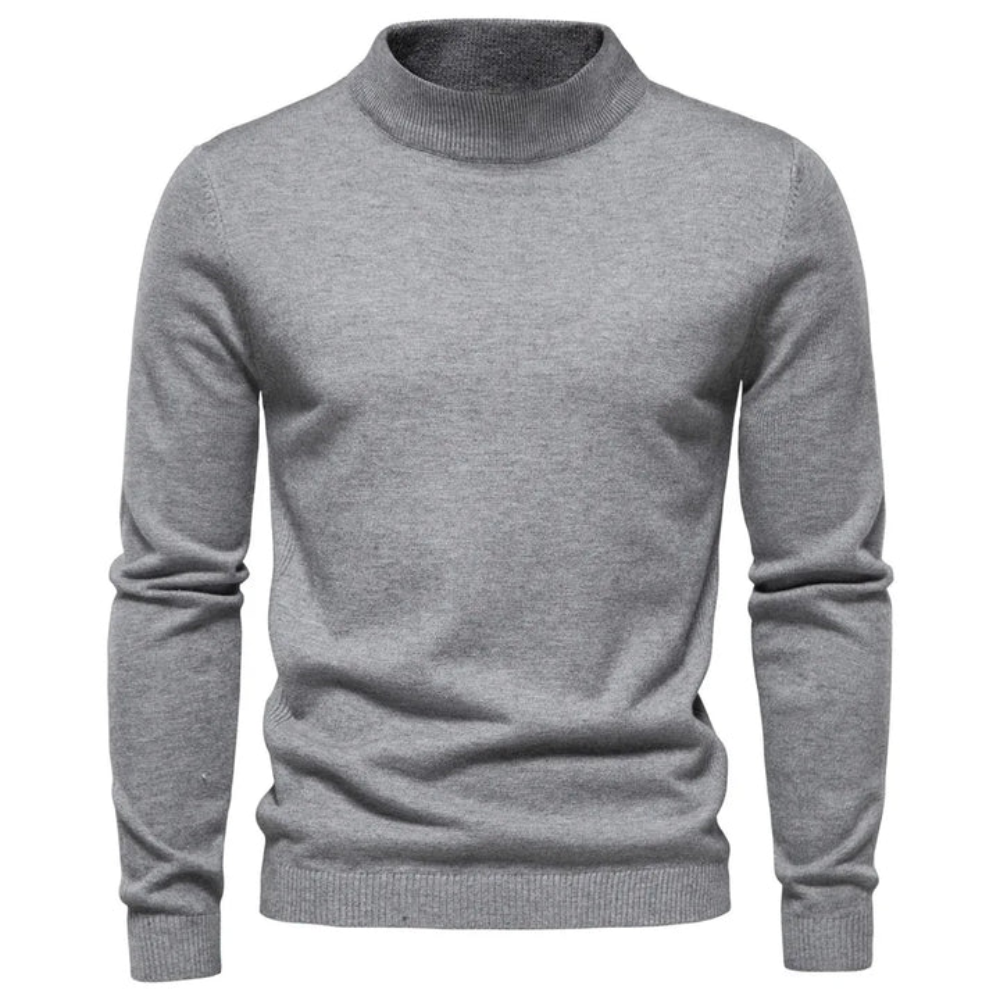 Kurzes Rollkragen-Sweatshirt für Männer