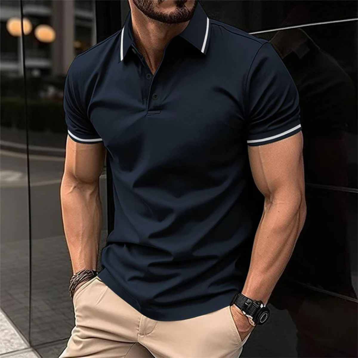 Kurzarm-Poloshirt für Männer