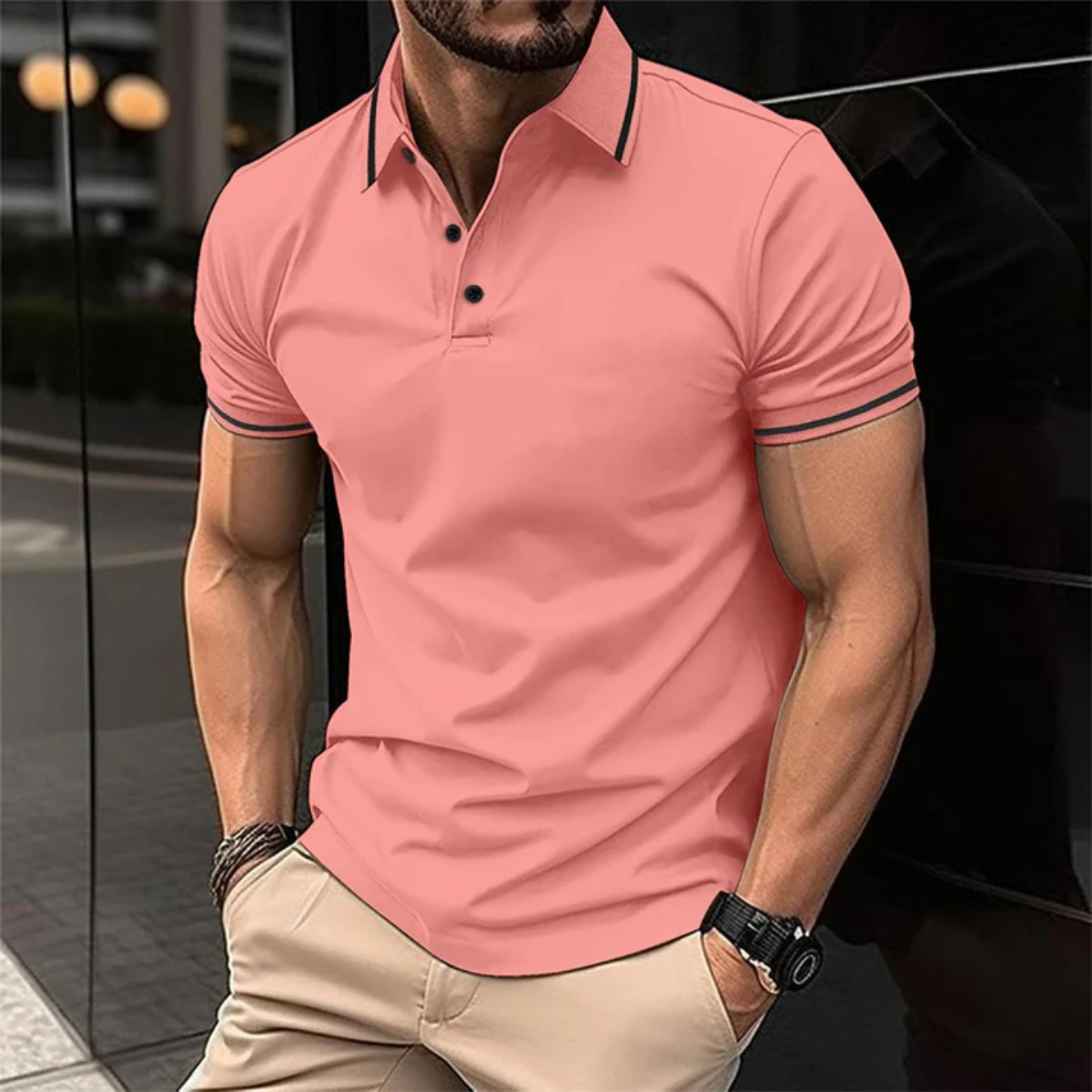 Kurzarm-Poloshirt für Männer