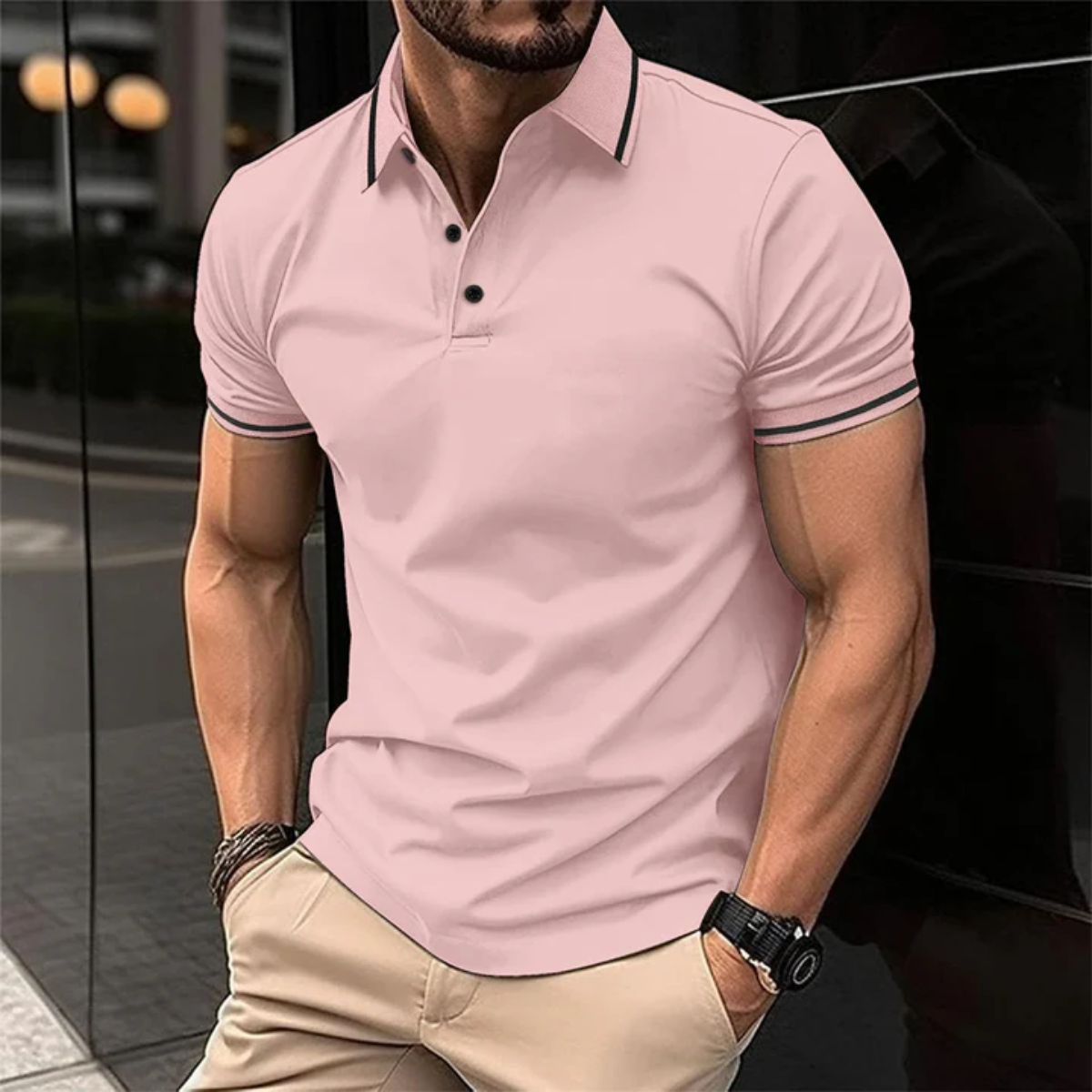 Kurzarm-Poloshirt für Männer