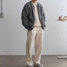 Kurze Strickjacke für Männer