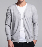 Kurze Strickjacke für Männer