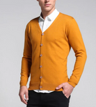 Kurze Strickjacke für Männer