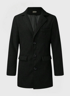 Herren Lang Trenchcoat Winterjacke