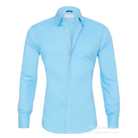 Langarm Button Up Hemd für Männer