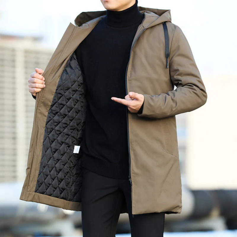 Lange Winterjacke für Frauen