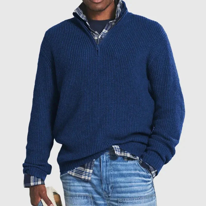 Pullover mit Reißverschluss für Männer