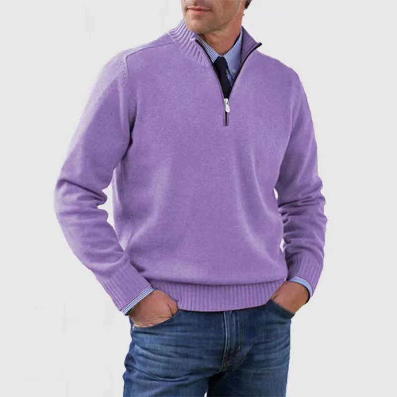 Pullover mit Reißverschluss für Männer