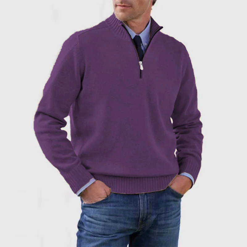 Pullover mit Reißverschluss für Männer