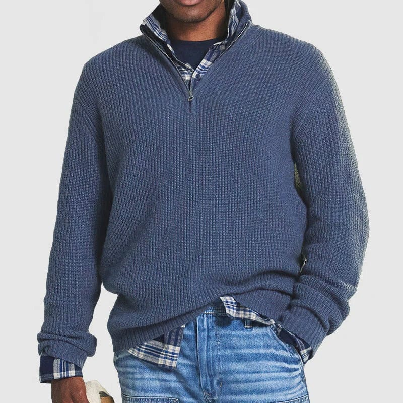 Pullover mit Reißverschluss für Männer