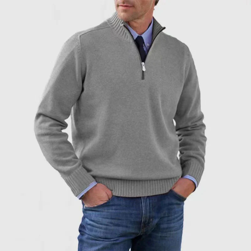 Pullover mit Reißverschluss für Männer