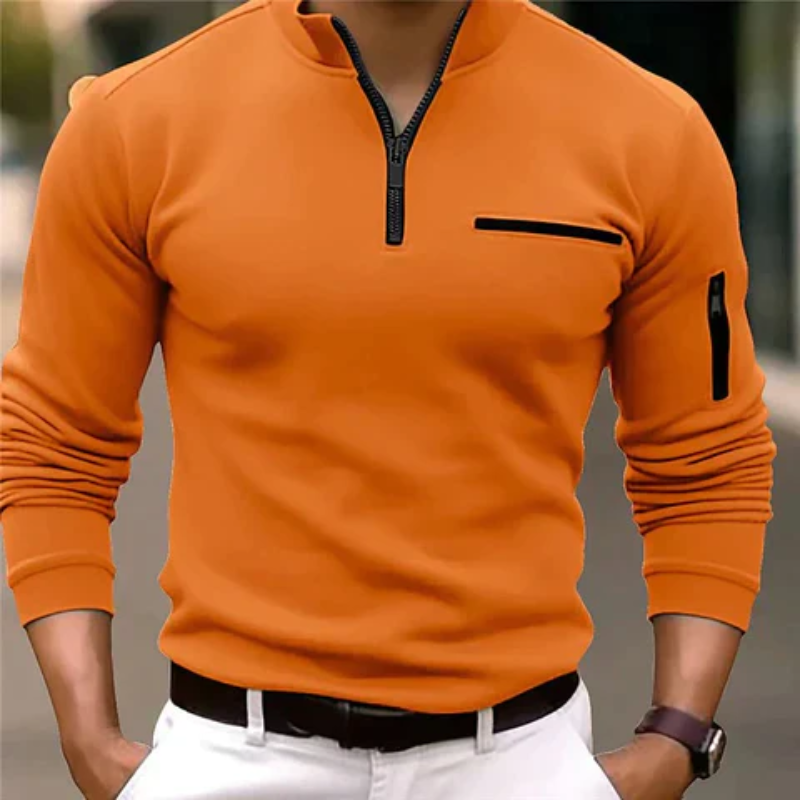  Pullover mit Reißverschluss für Männer
