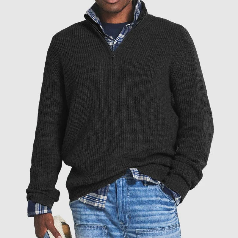 Pullover mit Reißverschluss für Männer