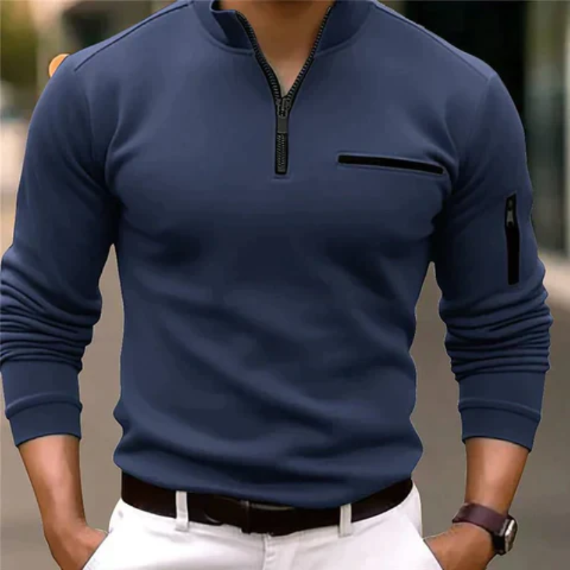  Pullover mit Reißverschluss für Männer