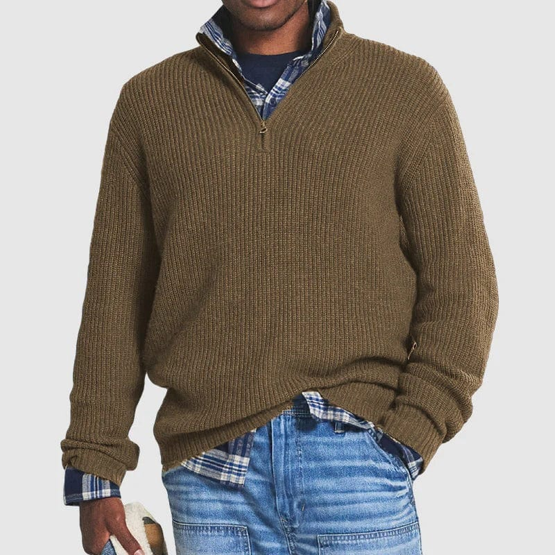Pullover mit Reißverschluss für Männer