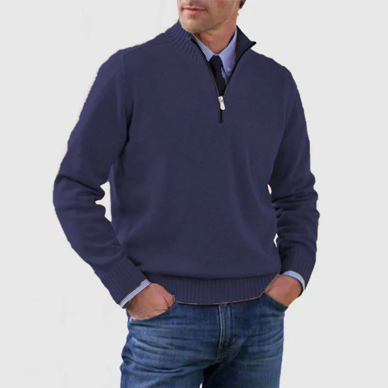 Pullover mit Reißverschluss für Männer