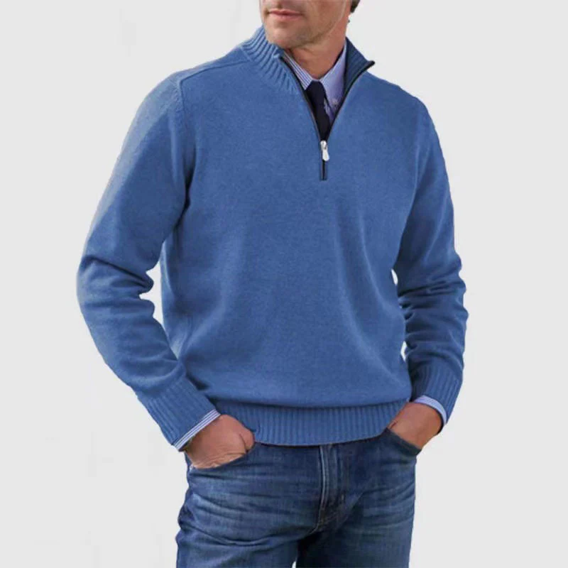 Pullover mit Reißverschluss für Männer