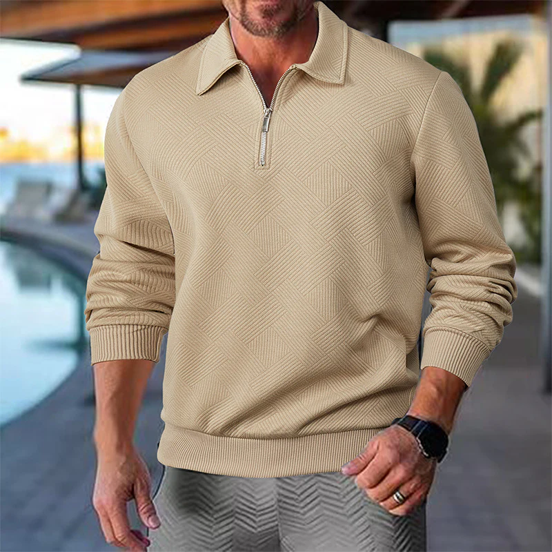 Pullover mit Reißverschluss für Männer