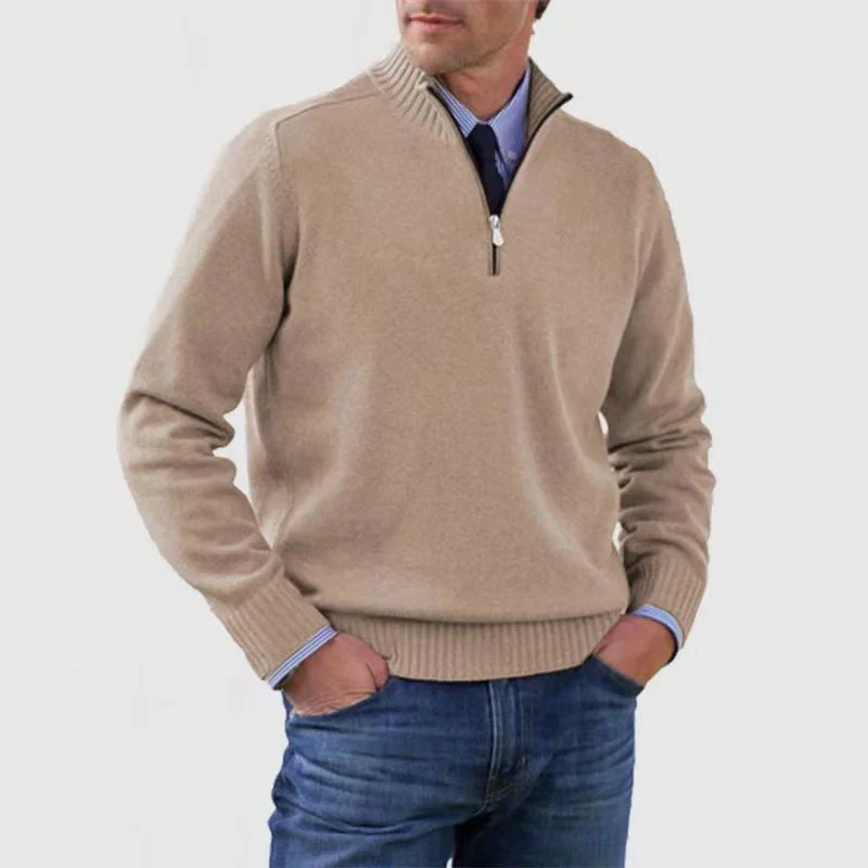 Pullover mit Reißverschluss für Männer