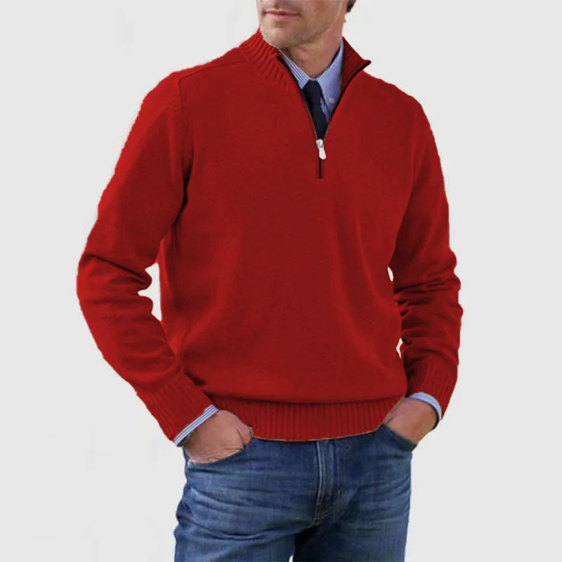 Pullover mit Reißverschluss für Männer