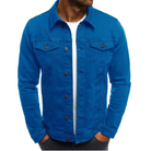Schwarze Jeansjacke für Männer