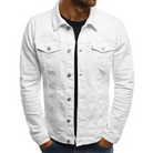 Schwarze Jeansjacke für Männer