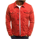 Schwarze Jeansjacke für Männer