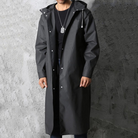 Schwarze Regenjacke für Männer