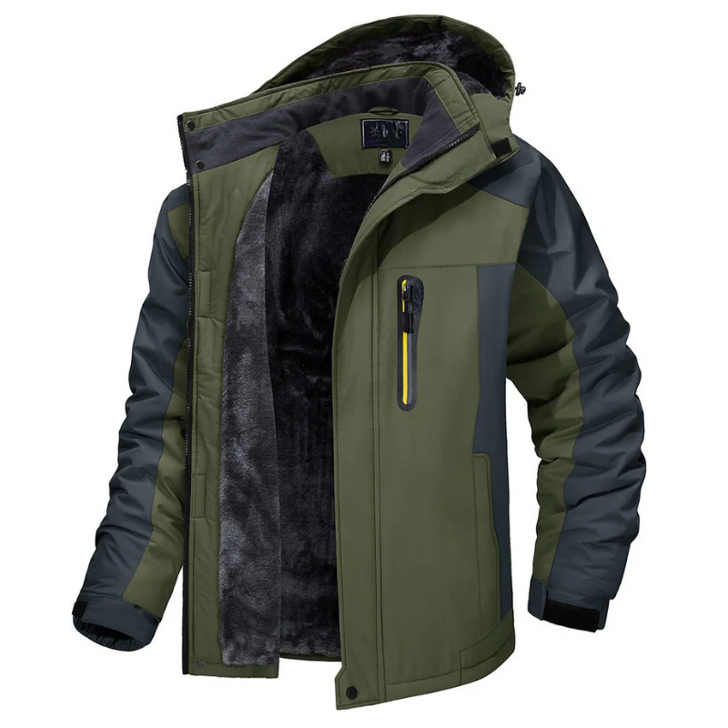 Herren Ski Jacke Schwarz