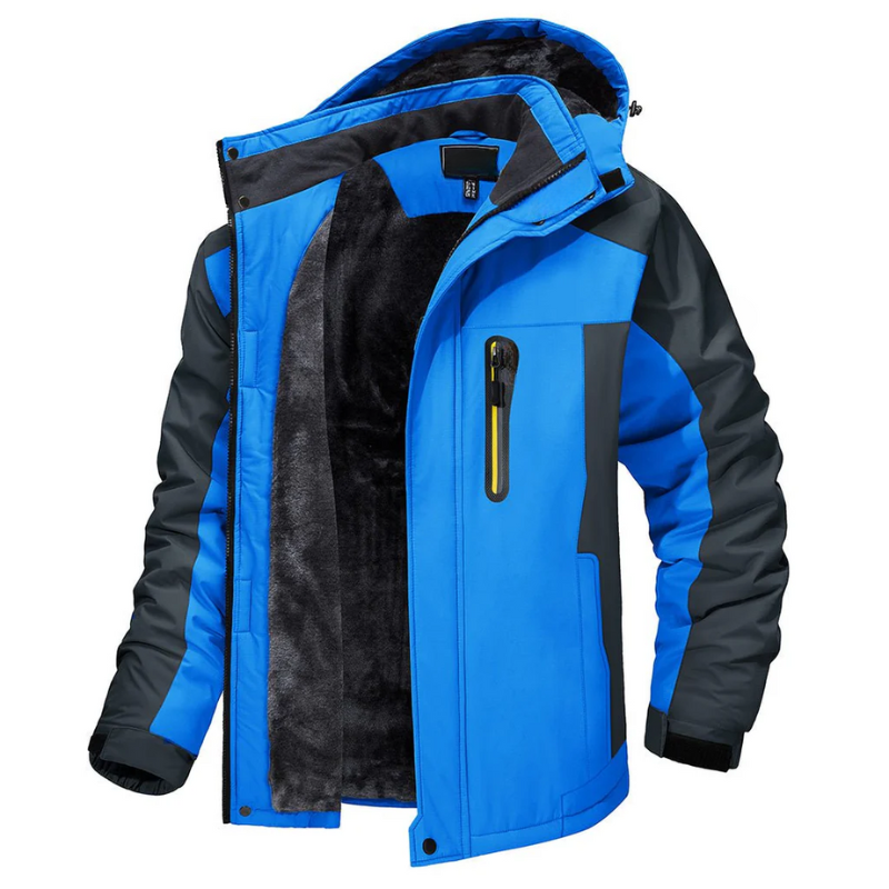 Herren Ski Jacke Schwarz