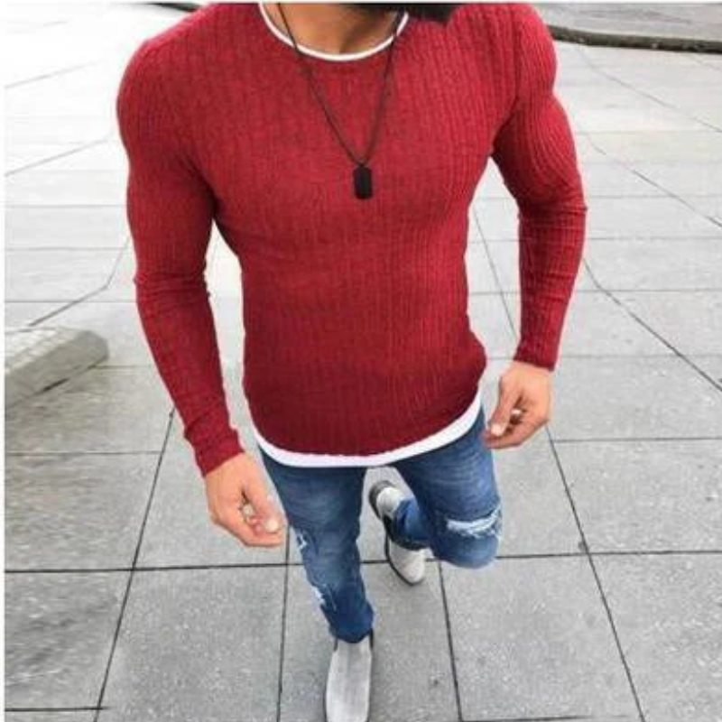 Strick Sweatshirt für Männer