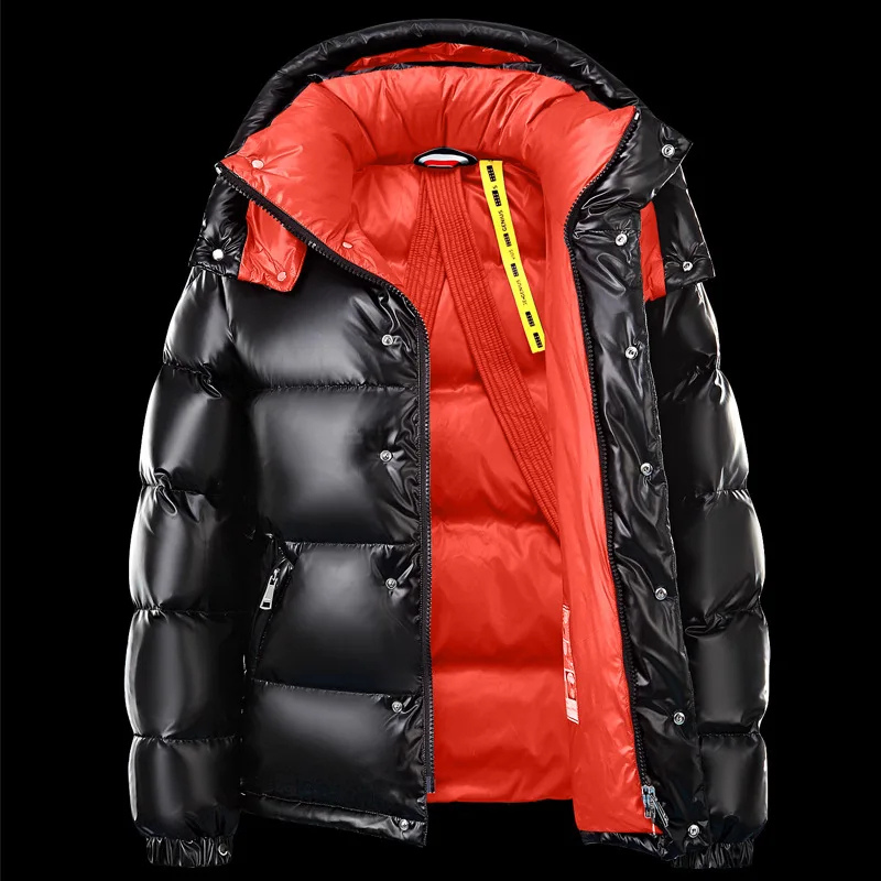 herren-warme-daunenjacke-steppjacke-schwarz